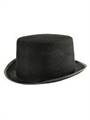 CAPPELLO UOMO CILINDRO NERO IN FELTRO (435-1676R)