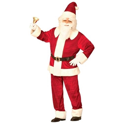 COSTUME BABBO NATALE IN CINIGLIA TAGLIA XL (5705-1555W)