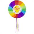 PIGNATTA HAPPY BIRTHDAY ARCOBALENO DIAMETRO 48CM (60924)