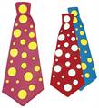 MAXI CRAVATTA POIS COLORATA ASS (610-6674C)