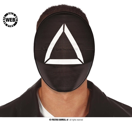 MASCHERA PVC THE GAMER TRIANGOLO (64001)