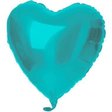 PALLONCINO IN MYLAR CUORE TIFFANY 45CM (66921)