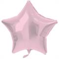 PALLONCINO IN MYLAR STELLA ROSA PASTELLO OPACO 45CM (66939)