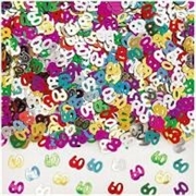 CONFETTI COLORATI DECORATIVI 60 ANNI 14G (7056-05317)