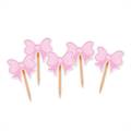 STUZZICADENTI PICK FIOCCO ROSA 4X7CM 25PZ (72753)