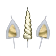 SET CANDELINE UNICORNO 13CM (73990)