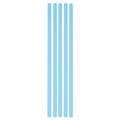 CANNUCCE IN CARTA AZZURRE 20CM 50PZ (74033)