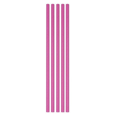 CANNUCCE IN CARTA FUCSIA 20CM 50PZ (74038)