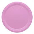PIATTI TONDI IN CARTONCINO ROSA 24CM 25PZ (74040)