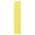 CANNUCCE IN CARTA GIALLE 20CM 50PZ (74049)