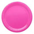 PIATTI TONDI IN CARTONCINO FUCSIA 24CM 25PZ (74085)