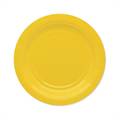 PIATTI TONDI IN CARTONCINO GIALLO 18CM 25PZ (74094)