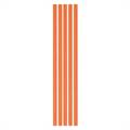 CANNUCCE IN CARTA ARANCIONI 20CM 50PZ (74097)
