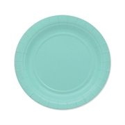 PIATTI TONDI IN CARTONCINO TIFFANY 18CM 25PZ (74251)