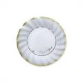 PIATTI IN CARTONCINO OGGI SPOSI CLASSIC 20CM 8PZ (74328)
