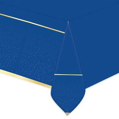 TOVAGLIA IN PLASTICA BLU GOLD 140X270CM (74537)