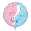 PALLONCINO IN MYLAR GENDER REVEAL PARTY 45CM (74618)