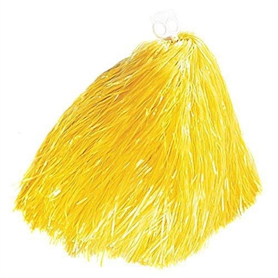 POM POM CHEEARLEADERS GIALLO 1PZ (7484-1054G)