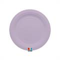 PIATTI TONDI IN CARTONCINO LILLA 18CM 25PZ (75663)