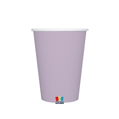 BICCHIERI IN CARTONCINO LILLA 200CC 25PZ (75664)