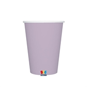 BICCHIERI IN CARTONCINO LILLA 200CC 25PZ (75664)