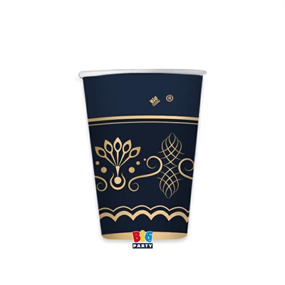 BICCHIERI ROYAL BLU GOLD 200CC 6PZ (75862)