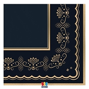 TOVAGLIOLI ROYAL BLU GOLD 33X33CM 16PZ (75863)