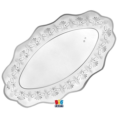 RAVIERE ROYAL SILVER 36X20CM 2PZ (75878)