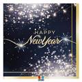 TOVAGLIOLI HAPPY NEW YEAR GLAMOUR 33X33CM 16PZ (75887)