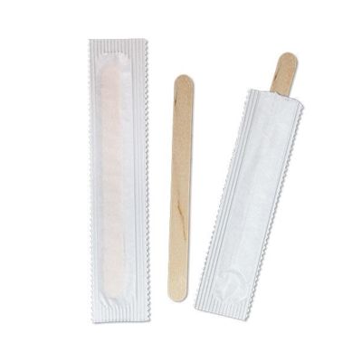 PALETTE CAFFE IN LEGNO IMBUSTATE SING 100PZ (790891)