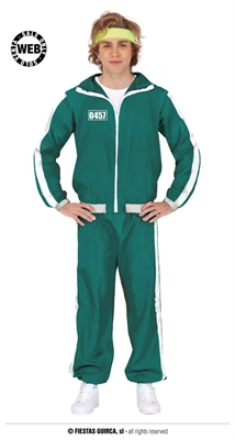 COSTUME UNISEX THE GAMER VERDEACQUA TAGLIA L (79449)