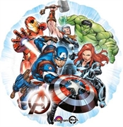 PALLONCINO IN MYLAR TONDO AVENGERS 45CM (7A3465501)