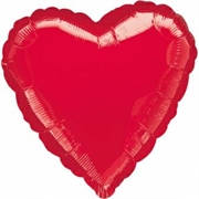 PALLONCINO IN MYLAR CUORE ROSSO 90CM (8000902)