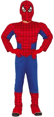 COSTUME SPIDERMAN MUSCOLOSO TAGLIA 3-4 ANNI (83582)