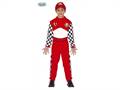 COSTUME BIMBO PILOTA FORMULA 1 TAGLIA 7-9 ANNI (83587)