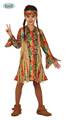 COSTUME BAMBINA HIPPIE TAGLIA 10-12 ANNI (83611)