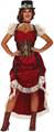 COSTUME DONNA STEAMPUNK TAGLIA M (86575)