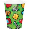 BICCHIERI IN CARTONCINO VIDEOGAME 266ML 8PZ (8C336038)