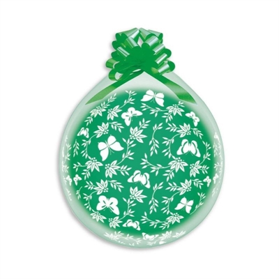 PALLONCINI IN LATTICE REGALO NEL PALLONE FARFALLE 45CM 25PZ (935141)