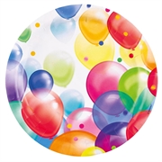 PIATTI IN CARTONCINO PALLONCINI 23CM 8PZ (9900320)