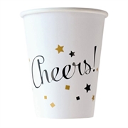 BICCHIERI CARTONCINO CHEERS 250ML 8PZ (9902271-66)