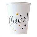 BICCHIERI CARTONCINO CHEERS 250ML 8PZ (9902271-66)