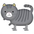 PALLONCINO IN MYLAR WALKING BALLOON GATTO 75CM (9907273)