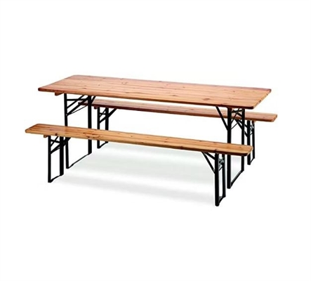 ACQUISTO Set birreria 3 pezzi( tavolo e 2 panche) (AAA0001046125)