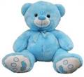 PELUCHE ORSO BABY AZZURRO 90CM (B8043)