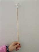 ASTA E VALVOLA BAMBOO 35CM 100 PZ (BAMBOOSTICK)
