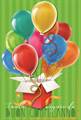BIGLIETTO AUGURI BUON COMPLEANNO PALLONCINI (BC.6476)