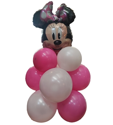 CENTROTAVOLA PICCOLO CON MINI MYLAR MINNIE (COMP 10)