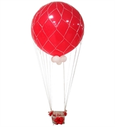MONGOLFIERA 90 CM AD ELIO CON RETE E CESTO (COMP 105)