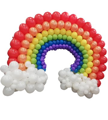 ARCOBALENO GIGANTE CON NUVOLE (COMP 142)